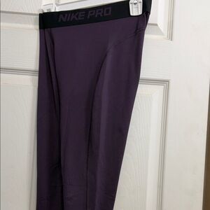 Nike Pro Deep Purple Leggings